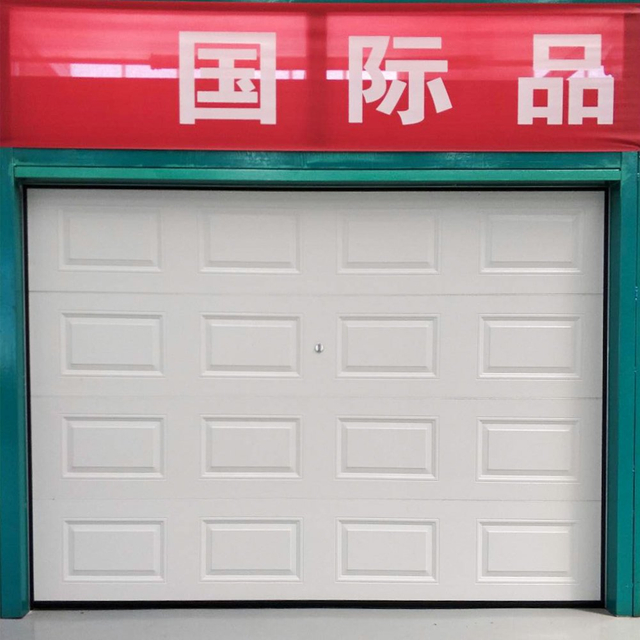 Awtomatikong remate control steel foamed garage door set para sa mga tahanan