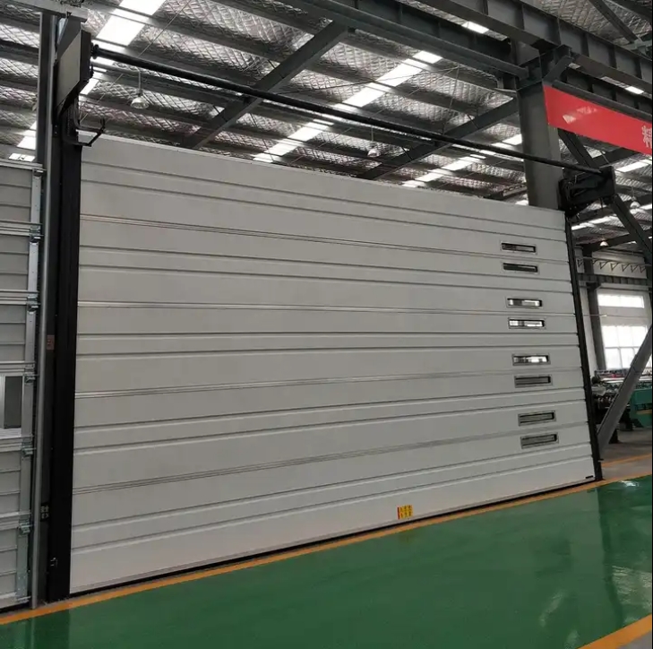 Long Lasting Automatic Industrial Stacking Door