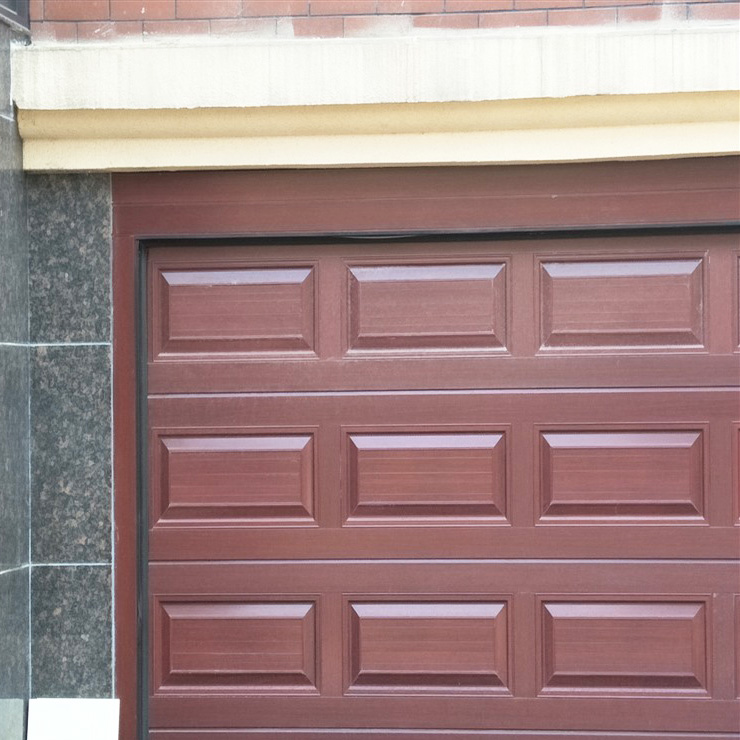 Mataas na kalidad na single-layer steel garahe door, wind resistant sliding door