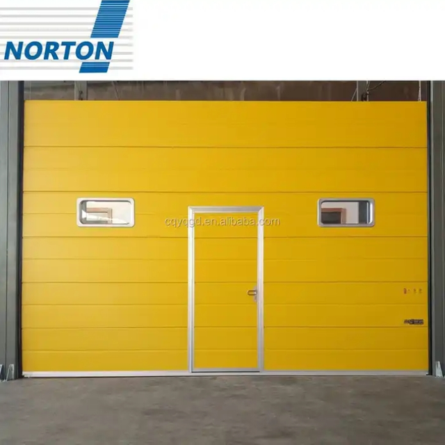 Industrial Sectional Overhead Commercial Garage Door na May Electric Door Opener