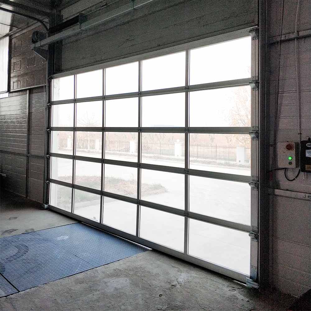 Glass Aluminum Full View Garage Doors