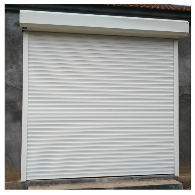 Aluminum haluang metal electric remote-controlled garage roller shutter pinto